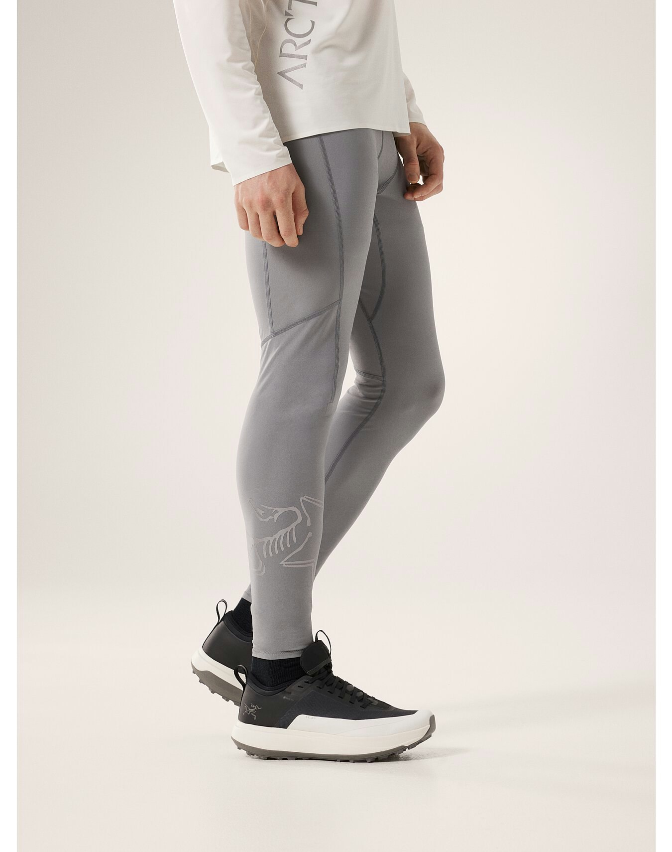 adidas 3 Stripes Leggings - Grey | adidas UAE